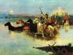Charles Marion Russell - Crossing the Range