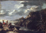 Salvator Rosa - Bandits on a Rocky Coast