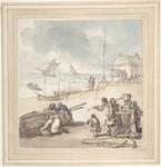 Thomas Rowlandson - Seashore scene